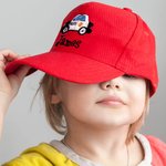 Customized Kinder Baseballmütze gestickt Cartoon-Muster