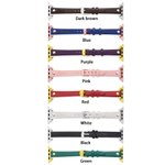 Bracelet en cuir mince personnalisé pour Apple Watch