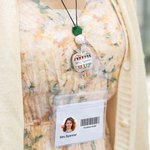 Personalised Apple Aromatherapy Lanyard ID Holder with Bead Teacher Gift