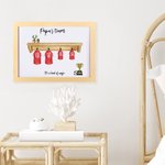 Squadra di calcio personalizzata Stampa cornice