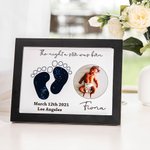 Custom Baby Footprint Photo Frame