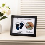 Custom Baby Footprint Photo Frame