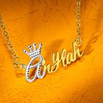 Personalized Lace Name Necklace Gifts for Her