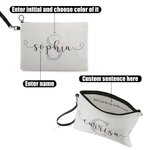 Personalized Cosmetic Makeup Bag