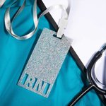 Customized Glitter ID Badge Buddy