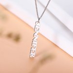 Vertical Name Necklace | Callie