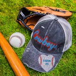 Baseball Hat Engraved Number & Name