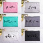 Personalized Cosmetic Bag Gifts for Bridesmaid