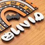 Rainbow Name Sign Nursery Room Decor for Kids