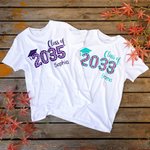 Kindergarten Handabdruck Graduation Shirts Keepsake