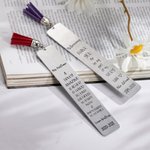 Personalised Engraved Bookmark with Tassels