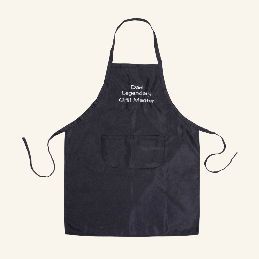 Custom Embroidered Bbq Grill Apron