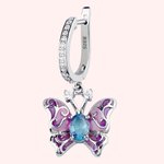 Geburtsstein Schmetterling Reif Ohrringe | Callie