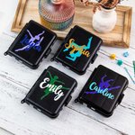 Spille per capelli personalizzate con posa di danza