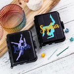 Spille per capelli personalizzate con posa di danza