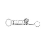 Personalized Dog Bottle Opener Keychain