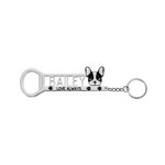 Personalized Dog Bottle Opener Keychain
