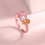 Personalized Family Mother's Birthstones Ring Sterling Silver