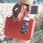 Personalized Insulated Tumbler Drink Holder Accessory for Bogg Bag