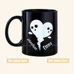 Personalized Halloween Ghost You My Boo Mug