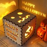 Aangepaste licht Jack O Lantern pompoen lamp voor Halloween