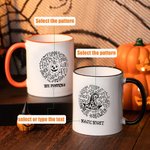 Zucca di Halloween personalizzata in ceramica Cartoon Cute Mug 10oz