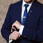 Personalized Name Initial Cufflinks Tie Bar Lapel Pin Set Birthday Wedding Anniversary Gift for Men