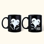 Personalized Halloween Ghost You My Boo Mug