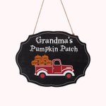 Custom Halloween Decor Front Door Pumpkin Wood Sign