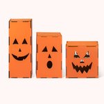 Benutzerdefinierte Halloween beleuchtete Jack O Laternen