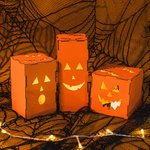 Custom Halloween Light-Up Jack O Lanterns