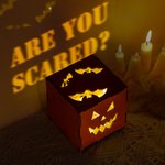 Custom Halloween Light-Up Jack O Lanterns