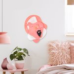 Orologio da parete con mappa dello Stato a forma di speciale per l'arredamento della casa dell'anniversario