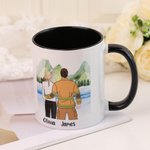 You Are My Hero Custom Police Firefighter Mug Police Fireman Gifts