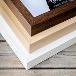 Pet Silhouette Memorial Wood Frame with a Collar Hook