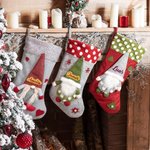 Christmas Stocking Personalized Gnomes Elf