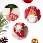 Christmas Stocking Personalized Gnomes Elf