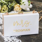 Sac de Mariée Acrylique Personnalisé Cadeau de Mariage