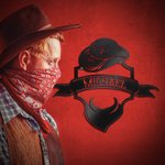 Décoration Murale de Style Western Cowboy Nom Personnalisable