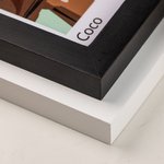 Cadre de Portrait Sans Visage Illustration Décoration Personnalisée avec Photo Cadeau d'Anniversaire Noël Saint-Valentin pour Couple Famille Ami