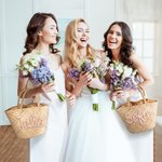 Gepersonaliseerde handgemaakte Boheemse Straw Drawstring Bucket Bag met naam Travel Beach Wedding Party Gift voor vrouwen