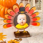 Cute Thanksgiving Turkey Decoration 1st Thanksgiving Gift for Baby