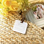 Personalized Acrylic Laser Luggage Tag Diaper Bag Baby Tag