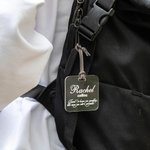 Personalized Acrylic Laser Luggage Tag Diaper Bag Baby Tag