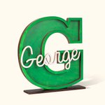 Personalized Colorful Initial Letter Money Banks with Name