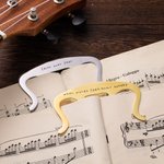 Personalised Music Page Holder Book Clip