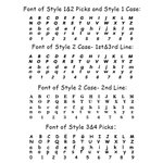 Personalized Wooden Photo Guitar Picks with Wooden Case