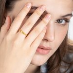 Personnaliser Nom Bague Gravable Argent sterling Sceller chaîne Cubaine