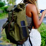 Personalisiertes Tragbares Besteck-Set mit Namen Lebensmittelqualität Edelstahl Geschirr mit Etui Reise Camping Geburtstag Geschenk für Familie Freund