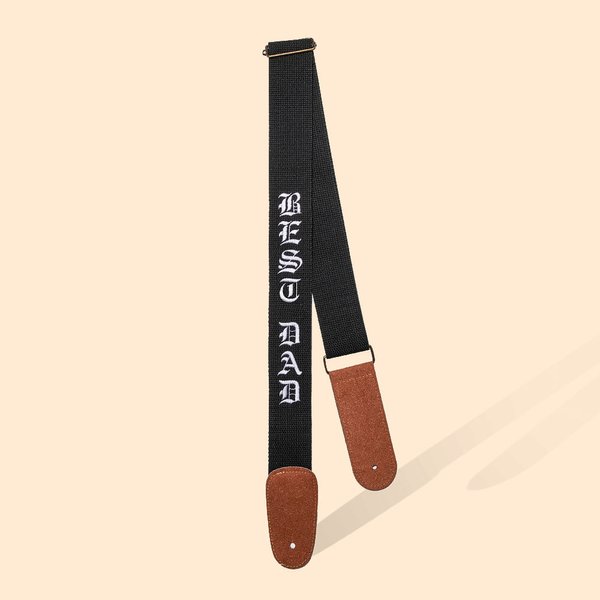 Gepersonaliseerde Geborduurde Gitaarriem